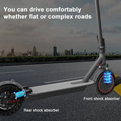 ATSANT Adult Electric Scooter 31/35km/h 500W/1000W 35KM/50KM Long Range 8.5/10Inch Tyre 10.5/14.5Ah Large Battery Kick Scooter