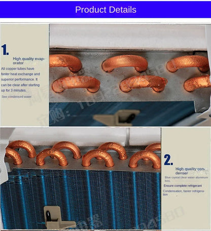 Compressor Window Machine Window Air Conditioner Single Cold Cooling and Heating 1P 2P Mobile Air Conditioner All-in-One Machine