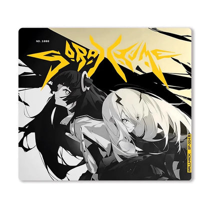 Skypad SORA YUME Glass Gaming Mouse Pad 260x210mm Smooth Frosted Surface Customize Mat FPS Office Esports Game Glass Mouse Pads