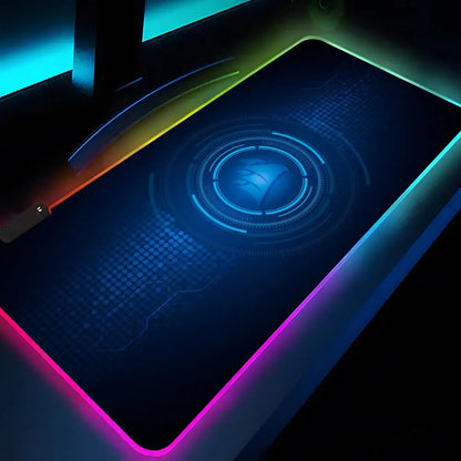 CORSAIR Mouse Pad Rgb Xxl Laptop Mat Gaming Mousepad Backlit Keyboard Gamer Girl Table Pads Desk