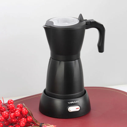 Coffee Maker Coffee Pot Portable Aluminum  Electric Moka Pot  White New Style