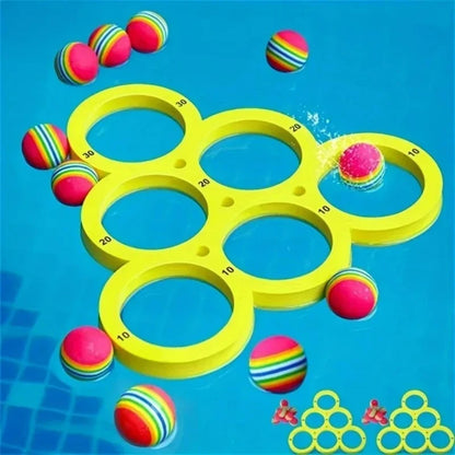 Pool Toy Fun Splash Water Sports Floating Pool Game Toy - Durable EVA Material, Random Color Ball, Perfect for Summer Fun