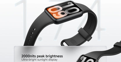 Global Version Xiaomi Smart Band 10 Pro 1.74'' AMOLED Bluetooth Smartwatch GPS Health Monitoring Fitness Tracker Miband Bracelet