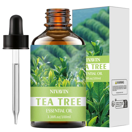30ml/60ml/100ml tea tree essential oil is suitable for facial hydration, moisturizing, hair care, skin care, and perfume making by PDG ibma