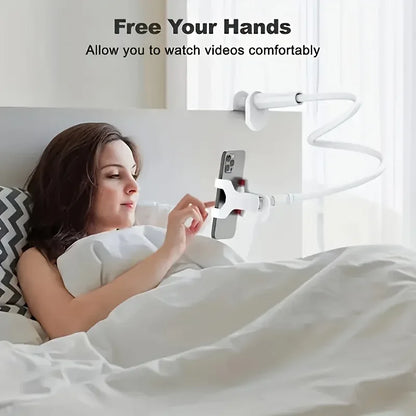 360Rotating Phone Holder Adjustable Long Arm Bed Desk Mount  Cellphone Stand 10in Multifunctional Lazy Bracket Strong Grip