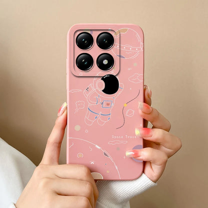 For Xiaomi 14T 14T Pro Cases Cartoon Astronaut Protective Durable Fashion Simplicity Soft Phone Cover For Xiaomi14T 14TPro Coque