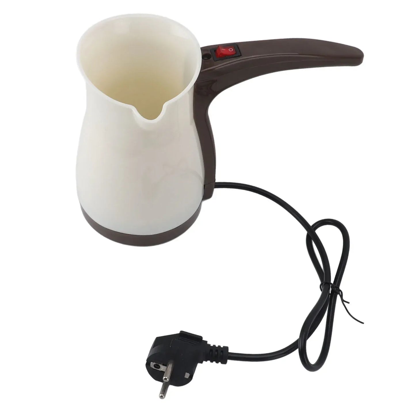 500ml Electric Coffee Pot with Handle Stainless Steel Electric Coffee Making Hot Tea Kettle