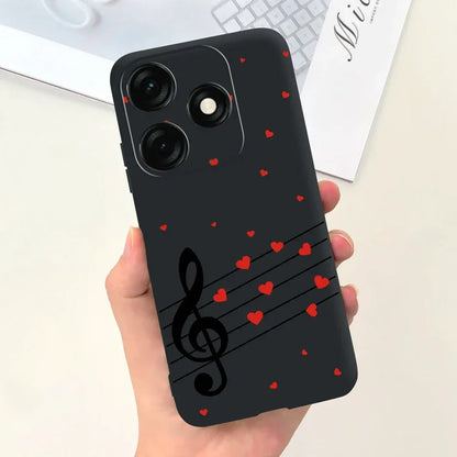 For Tecno Spark 20 Case Spark 20C BG7n Prety Girls Butterfly Painted Phone Case For Tecno Spark 20 Pro Spark20 C Soft TPU Fundas