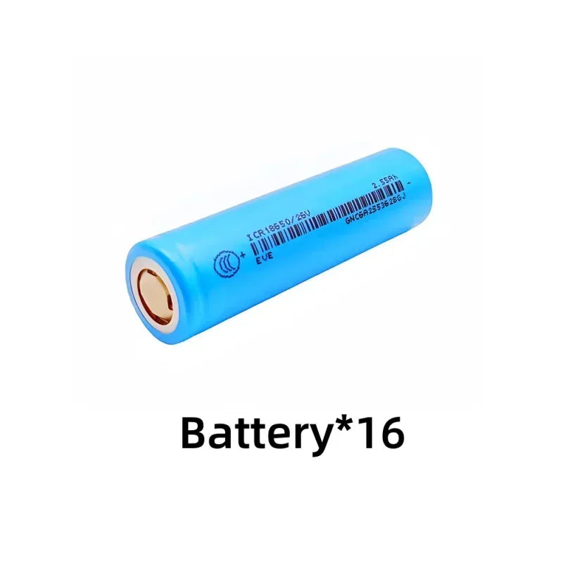 100% Original for 18650/26V  3.7V 2.55Ah Li-ion Battery  used for flashlights, remote control batteries.