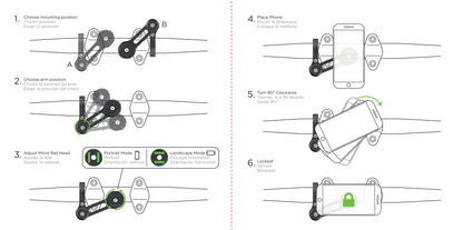 Phone Holder Stem Triple Tree Fork Mount Clamp Mobile Phone Stand Motorcycle Mirror Navigation Phone Support Handlebar Bracket