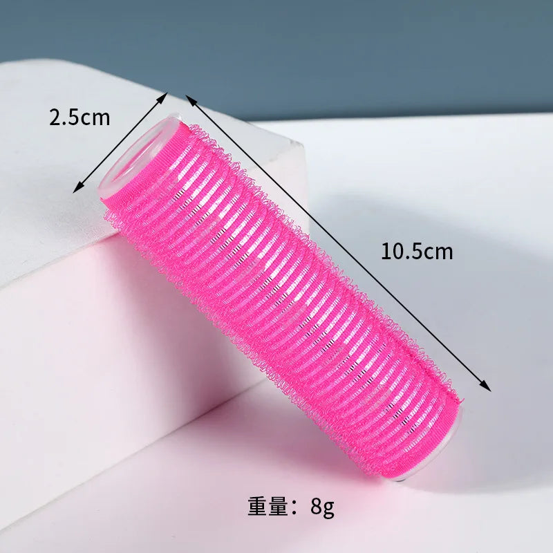 Large Self-Adhesive Hair Rollers Hairdressing Home Use DIY Magic Styling Roller Roll Curler Hair Women Beauty Tools 미용실파마