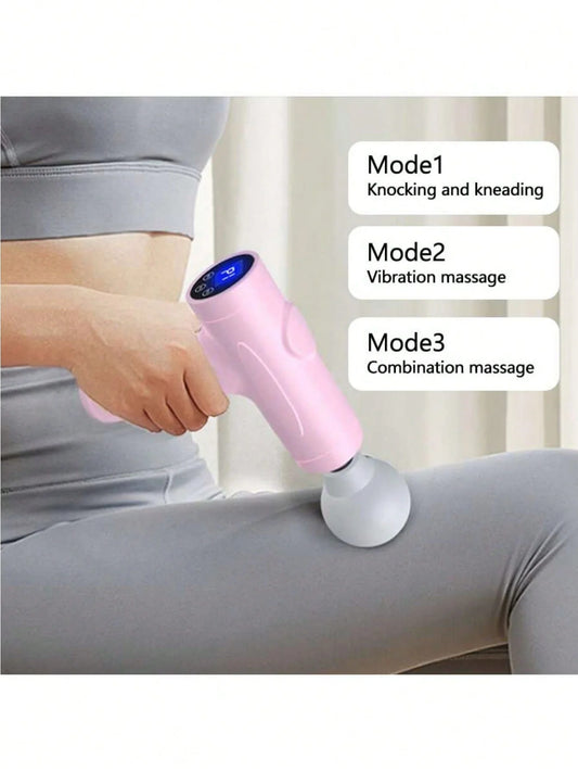 2026 1PC Customized Powerful Fascia Gun Full Body Massager to Release Muscle, Same as the Celebrity Model USB-Powered by PDG ibma