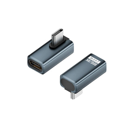 PD240W 80Gbps USB C Adapter Type C Female to Male Adapter Extender 8K@60Hz Fast Charging Converter for iPhone Xiaomi Macbook