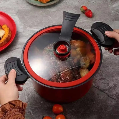 Pressure Cooker 3.5L Soup Meat Pot Rice Cooker Gas Stove Micro Pressure Cooker Stew Pot Non-Stick Cooking Pots Kitchenware