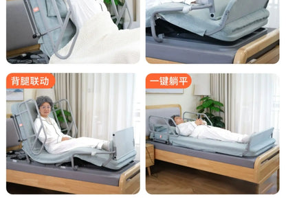Electric Nursing Mattress for Elderly Bedridden - Auto - Rollover Assist in Standing Up Lift - Bed Function Ideal Tatami FYMS