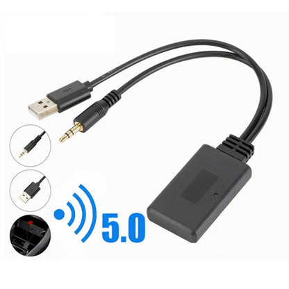 Universal Bluetooth-compatible Music Receiver Aux Adapter Bluetooth-compatible Music Audio Receiver Adapter Auto Accessories