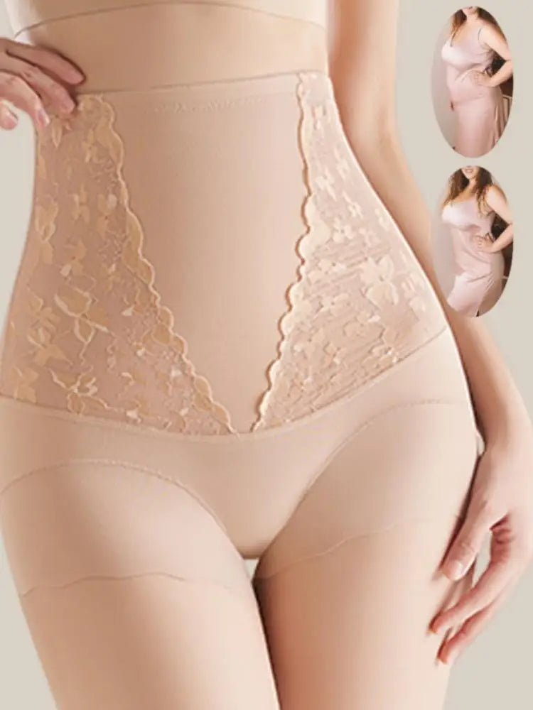 Women's Shapewear Panties Slim Fit High Waist Hip Lifting Postpartum Abdominal Shapewear Exquisite Close Intimates Briefs