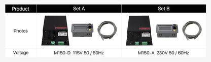 Cloudray 130-150W CO2 Laser Power Supply for CO2 Laser Engraving Cutting Machine M150 Category