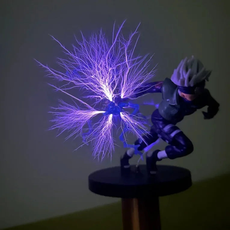 Wishcolor YSKJ-36 Blue/Golden Double Class E Tesla Coil with 10cm Thin Arc Support Music Bluetooth Playback