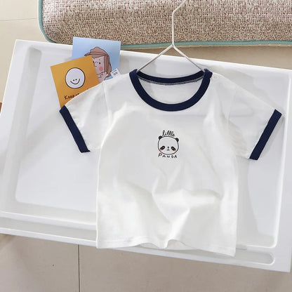 Children's Clothing T-shirt For Boys Girls Summer Cotton Fruit Print Short Sleeve Toddlers Tops Tees Soft Kids Clothes