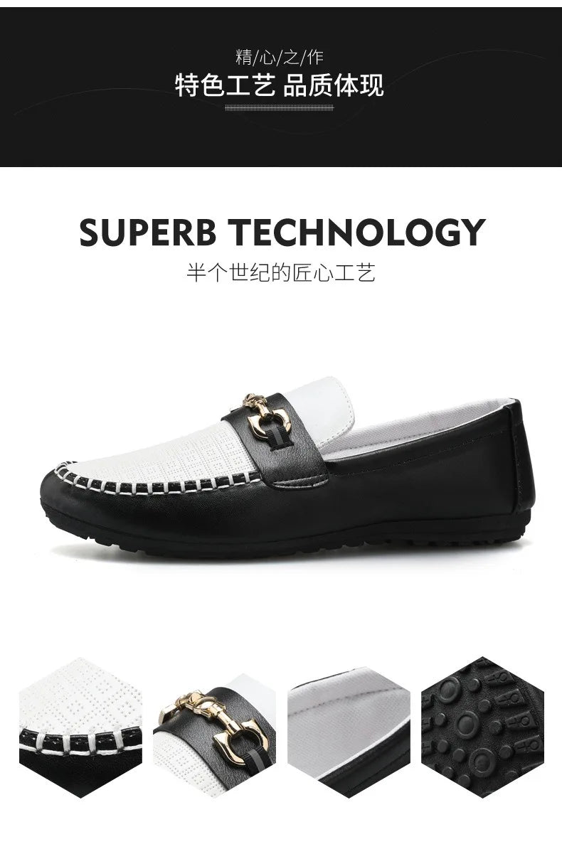 2026 Spring Autumn New Men's Sports Shoes Fashion anti-slip sneakers Casual PU Leather Business Shoes Versatile Work Shoes
