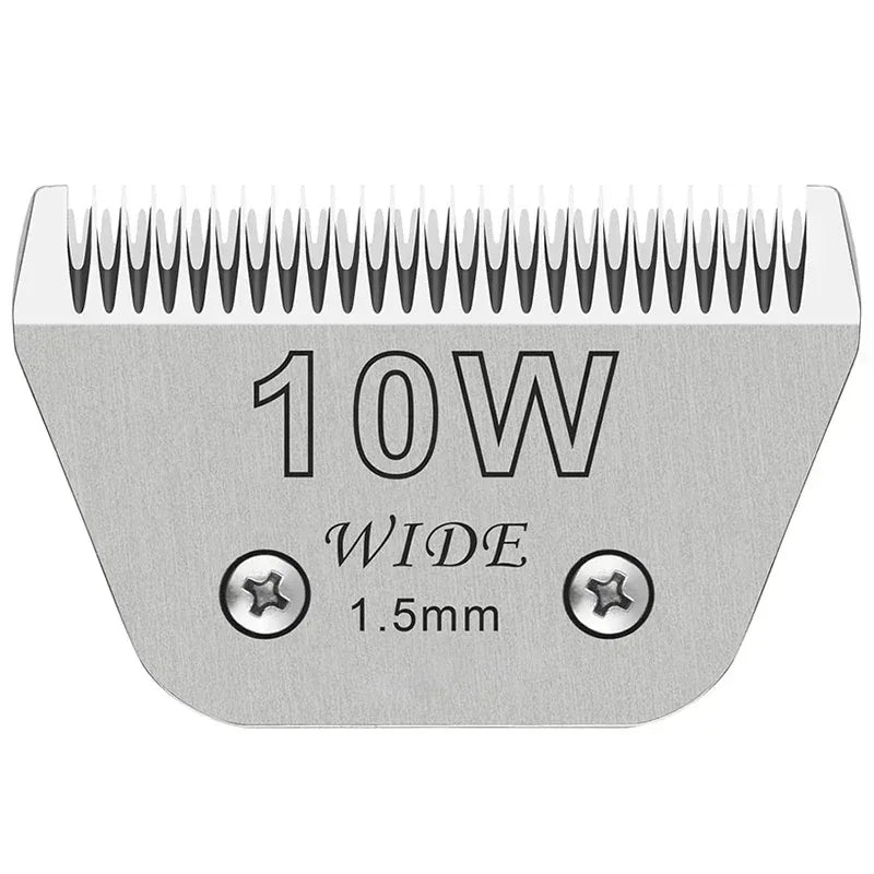 Pet Dog Cat Detachable Ceramic Blade Compatible with Andis,Oster A5 & 76,Wahl KM 10 Series Animals Grooming Clippers