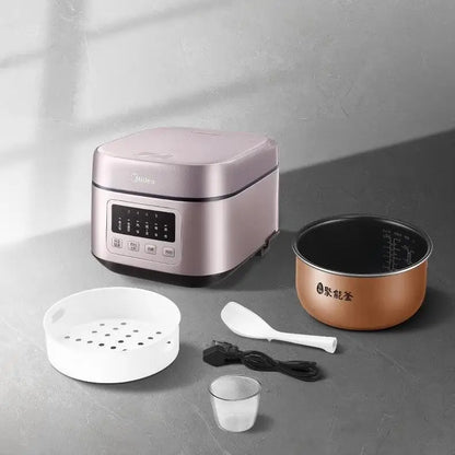 4L Smart Rice Cooker with Timer Function, Household Energy-Saving Soup and Porridge Cooker, Multifunctional Rice Cooker