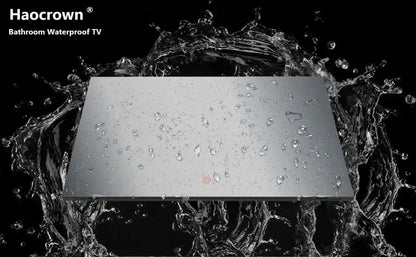 Go Haocrown 19 Inch Touchscreen Mirror TV Bathroom, IP66 Waterproof Android Television Built-In Wi-Fi ATSC Tuner -- US