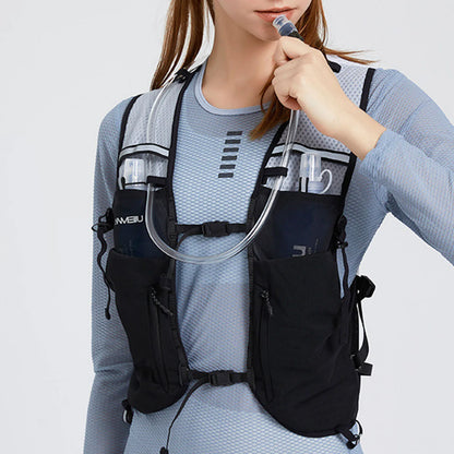Running Backpack Hiking Bag Breathable Waterproof Portable Water Bottle Backpack Cycling Backpack for Camping, Adventure