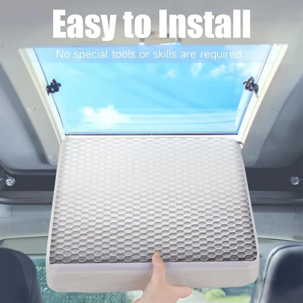 RV Skylight Cover Skylight Shade Insulator Cover Reflective Sunroof Cover Shade Sunshade For RV Vent UV Protection RV Blinds
