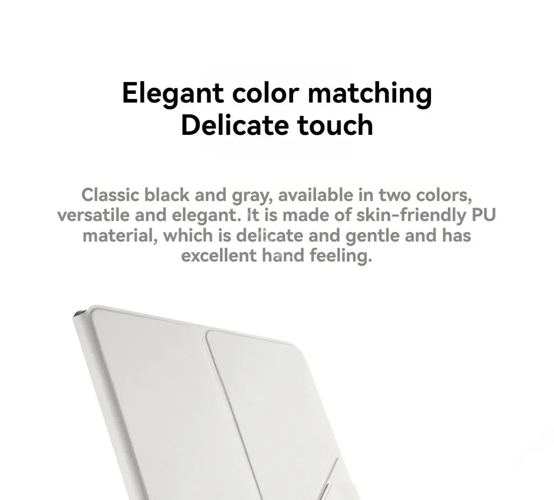 Original Xiaomi Pad 7 / Pad 7 Pro Magnetic Case 11.2" Double sided Protective Shell Smart Wake-up PU Material Bracket Black