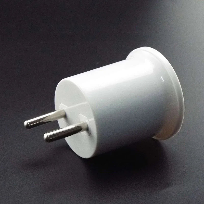 EU plug E27 Lamp led bulbs Base To EU US Plug power Socket Lamp Holder Converter Adapter for Light Bulb Lamp