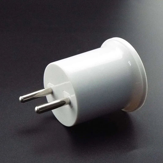 EU plug E27 Lamp led bulbs Base To EU US Plug power Socket Lamp Holder Converter Adapter for Light Bulb Lamp