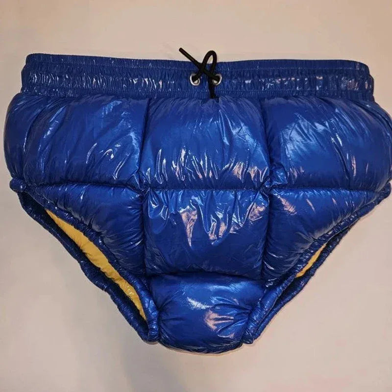 Winter ABDL Adult Warm Nappy Briefs Soft Smooth Waterproof Panties Filled With Cotton Fluffy Washable Underwear For Men Women