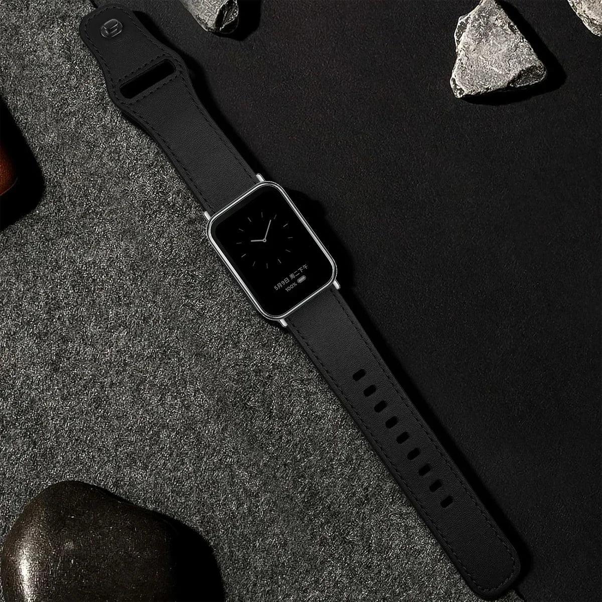 for Redmi watch 5 Leather Band for redmi watch 4 Smart Watch correas Strap Accessoeies for Xiaomi Mi band 9pro 8pro