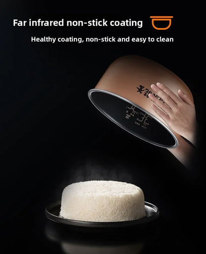 Home-use smart rice cooker with timer function, 4L/5L multi-functional non-stick large capacity MB-RE430