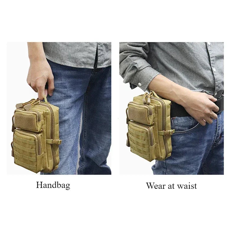 Multifunction Pouch Holster Molle Hip Waist Bag Wallet Purse Phone Case Camping Hiking Bags Hunting Pack
