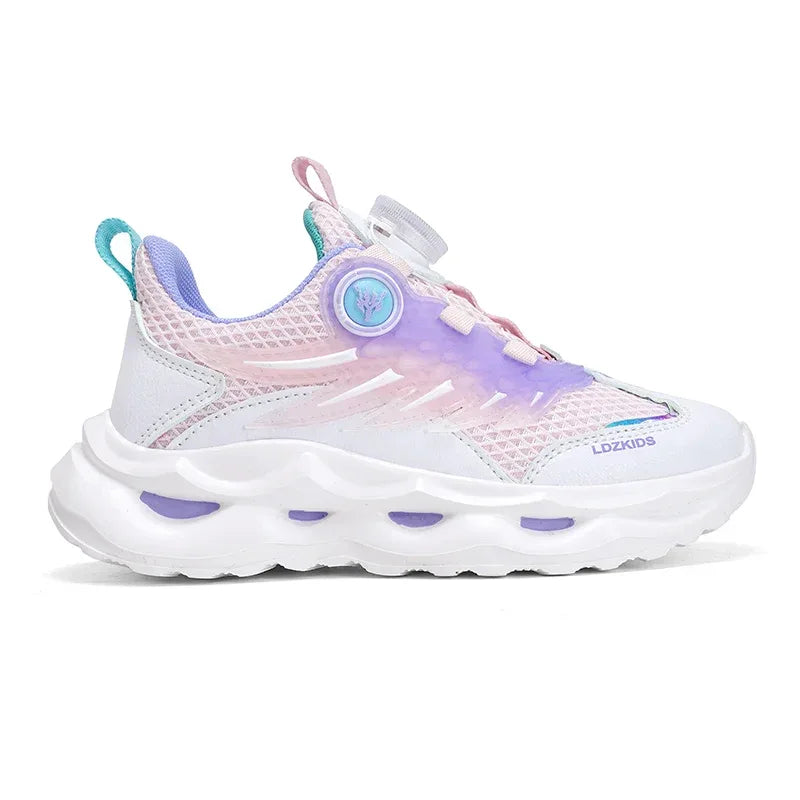 Summer Breathable Sport Shoes for Children Girls Casual Student School Walking Shoes Anti-slip Fashion Tenis Footwear