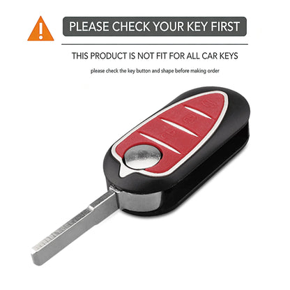 Silicone Key Cover Holder For Alfa Romeo Giulietta Myth Junior 4C Romeo Mito Myth 159 GTO GTA Car Remote Control Car Accessories