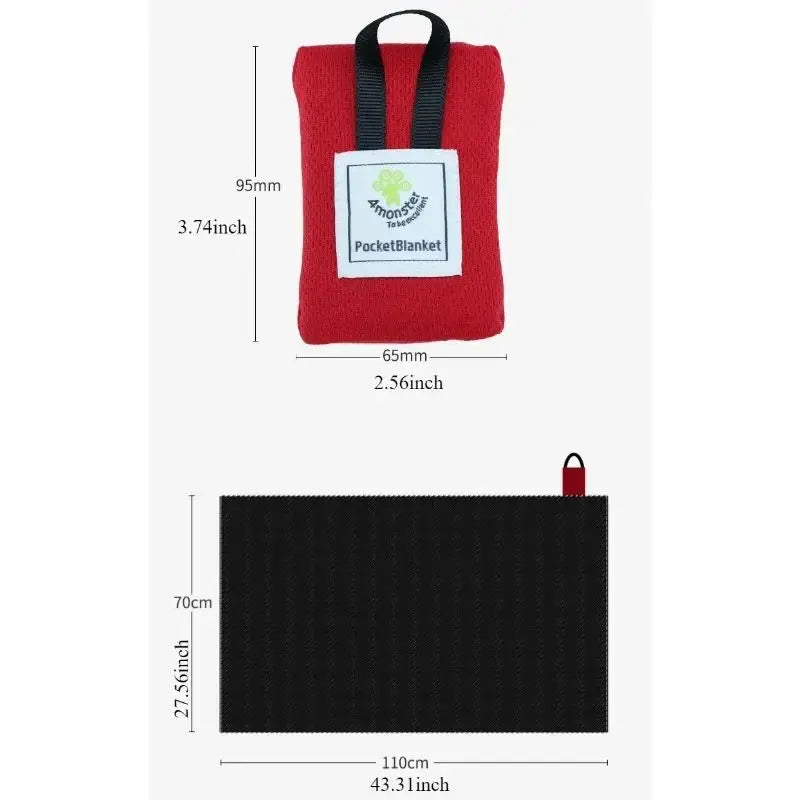 Picnic Blanket Pocket Beach Mat Waterproof Mat Pocket Beach Mat Camping Picnic Mat Sand Portable Ultra Light Beach Mat