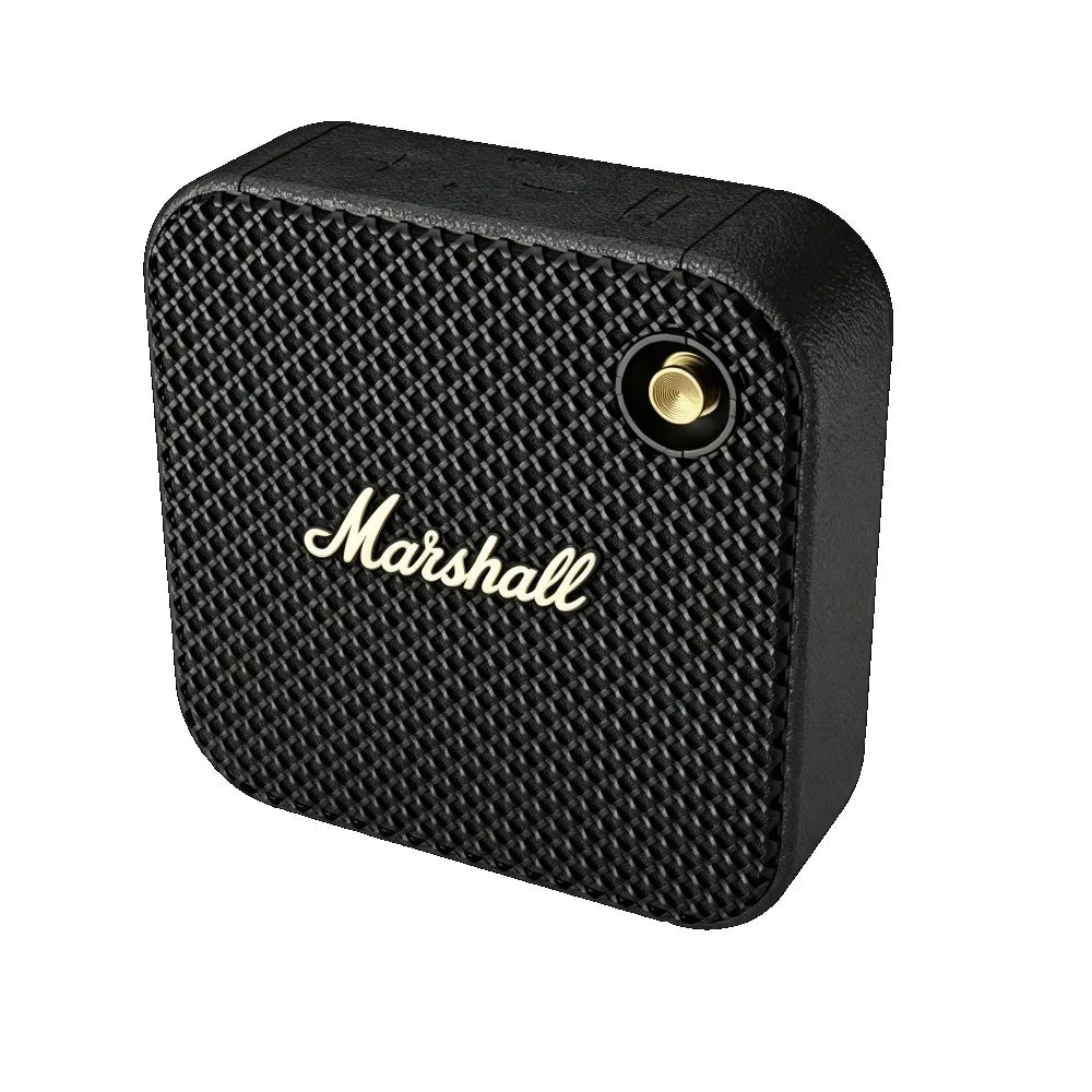 2026 Marshall Mini Retro Bluetooth Speaker, Compact Subwoofer, Portable & Long Battery Life for Outdoor Use