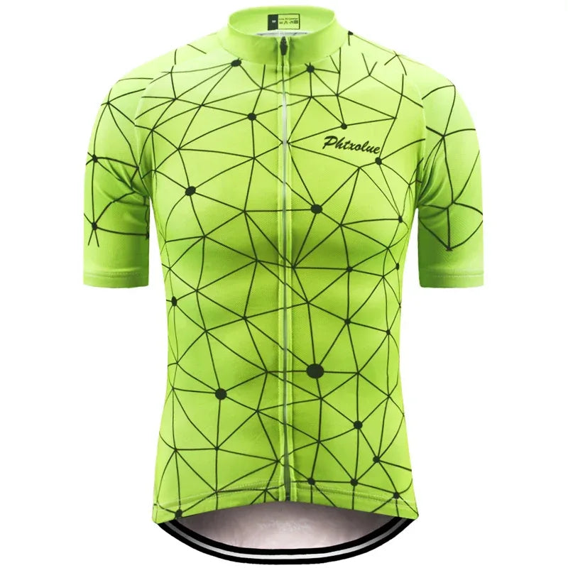 Pro Cycling Jersey Set Men Cycling Set Outdoor Sport Bike Clothes Women Breathable Anti-UV MTB Bicycle Clothing Wear Suit Kit