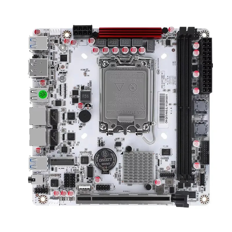Q670 Intel vPro 8-Bay NAS Motherboard 12/13/14th Gen LGA1700 3*NVMe 2*SFF-8643 1*PCIE5.0x16 2*DDR5 2*2.5G LAN Firewall Mainboard