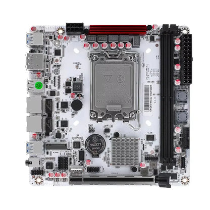 Q670 Intel vPro 8-Bay NAS Motherboard 12/13/14th Gen LGA1700 3*NVMe 2*SFF-8643 1*PCIE5.0x16 2*DDR5 2*2.5G LAN Firewall Mainboard