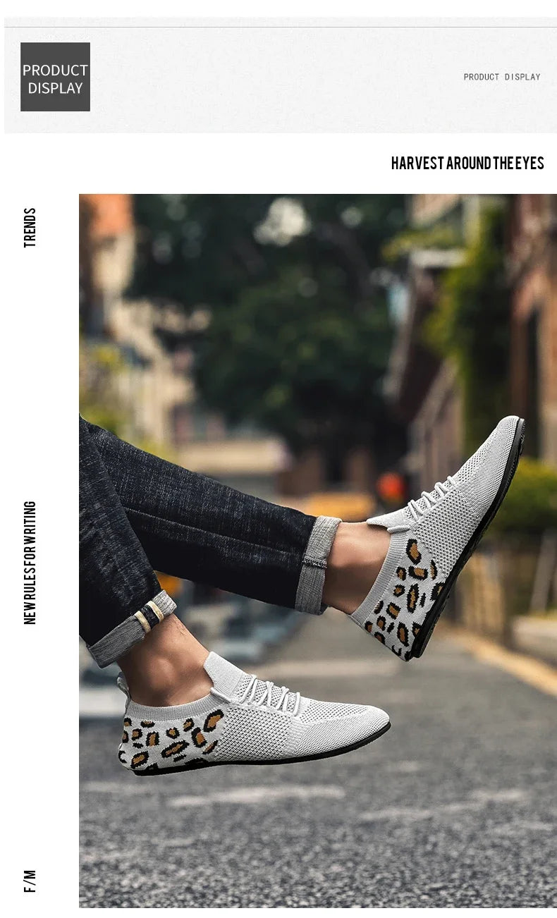 YRZL Mens Mesh Loafers Soft Driving Moccasins High Quality Flats Male Walking Shoes Breathable Mesh Casual Loafers Mens Shoes