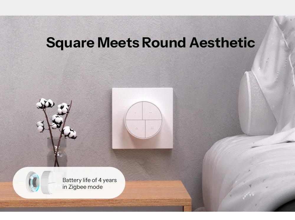 SONOFF Orb 4-In-1 Zigbee Smart Scene Button Split Magnetic Design Zigbee & eWeLink-Remote Dual Protocol Multiple Trigger Actions