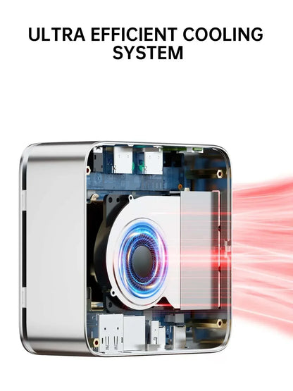 GMKtec G10 AMD Ryzen 5 3500U Mini PC DDR4 3200Mhz PCie 3.0 NVMe SSD Wifi5 BT5.0 Triple Screen Display COMPUTER Wins 11