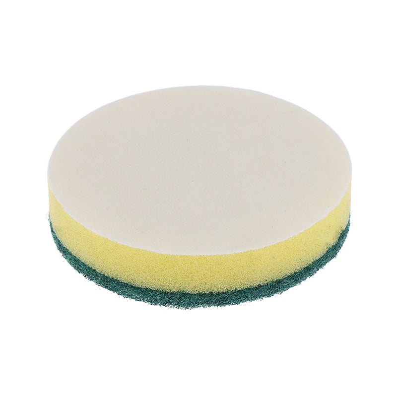 Electric Scrubber Brush Replacement Heads 4Pcs Set For Handheld Cleaning Tool Bathtub Kitchen Sink Floor Surface Pads