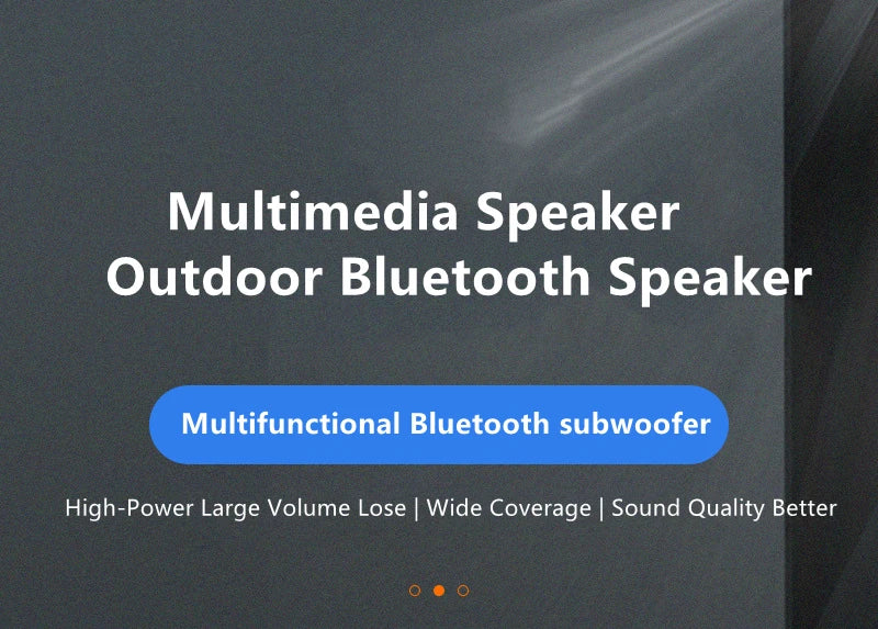 30W Wireless Column Big Power Stereo Portable Bluetooth Speaker Subwoofer Bass Party Speakers with Microphone Family Karaoke USB