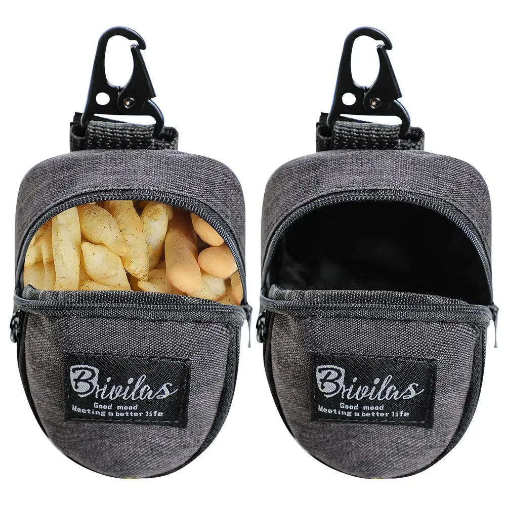 Portable Dog Training Treat Bag Outdoor Pet Dog Treat Pouch Puppy Snack Reward Waist Bag Dog Poop Bag Dog Carriers Bags